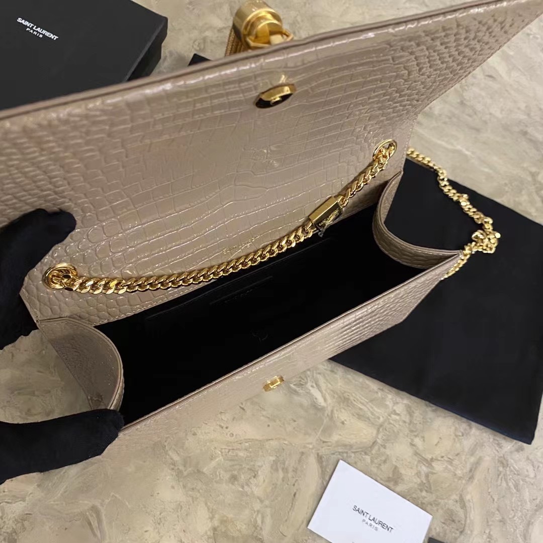 Y*SL Top Bag 24*14.5*5.5cm