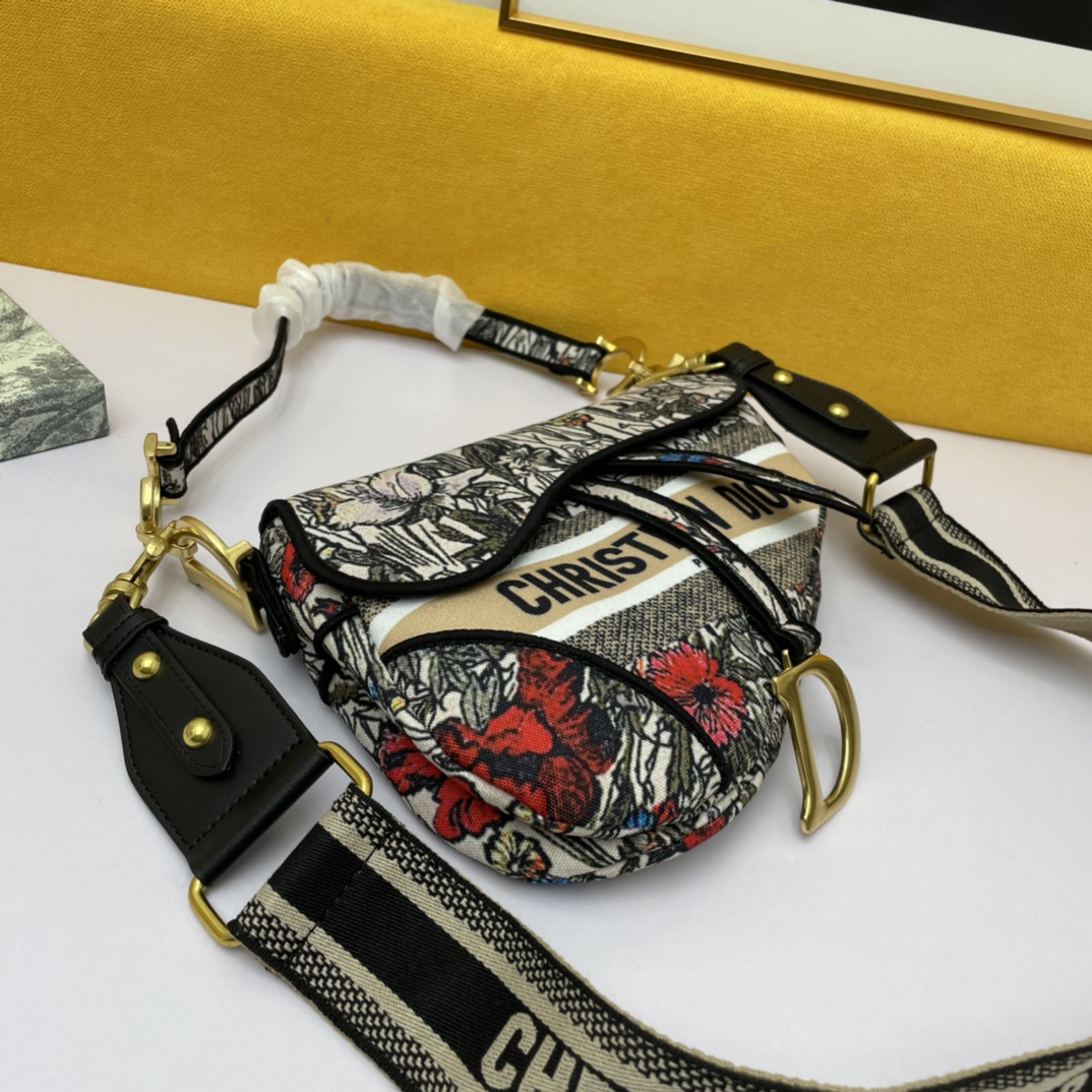 D*ior Top Bag 24*6*18cm