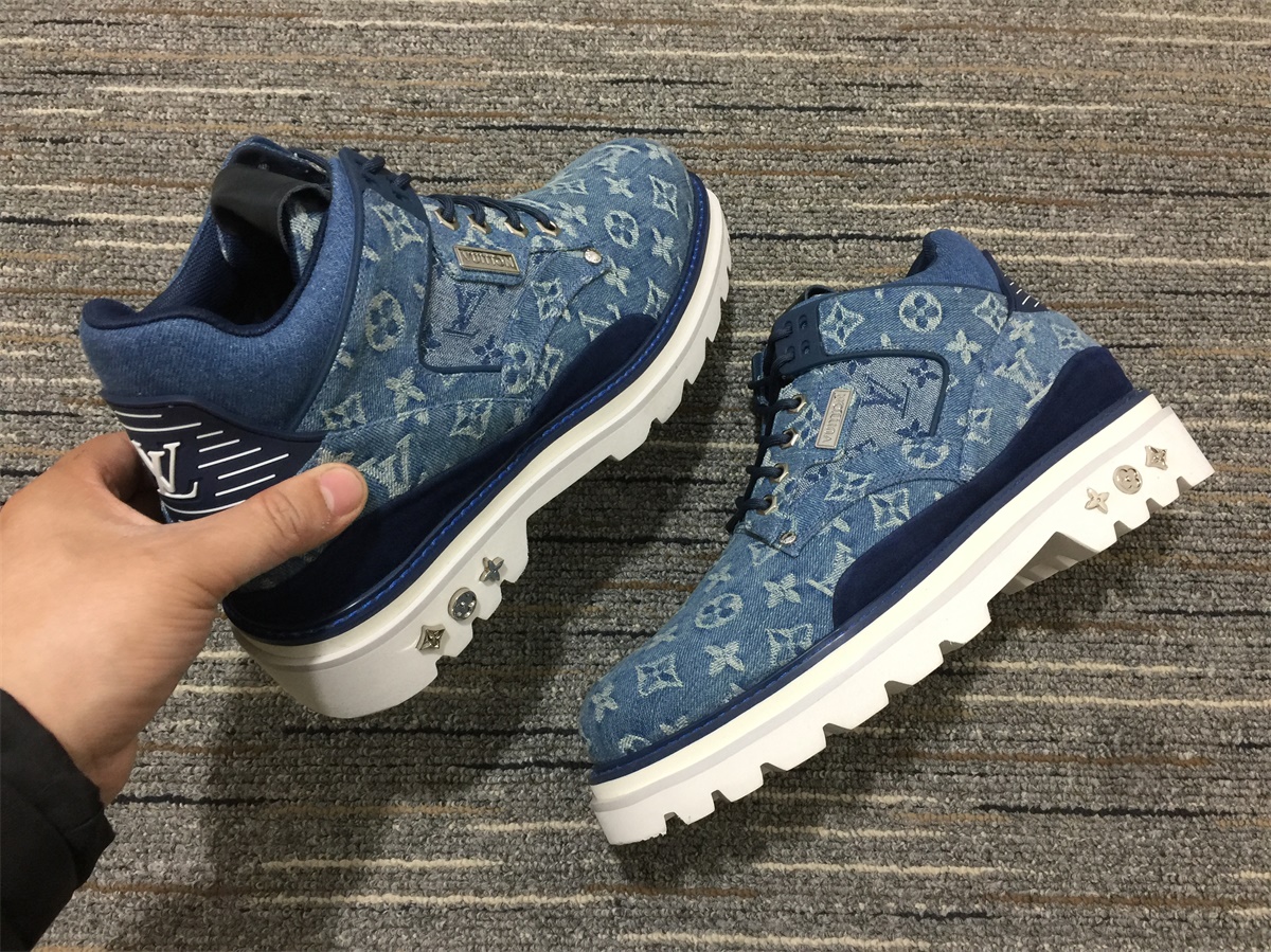 Men L*uis V*itton Top Sneaker