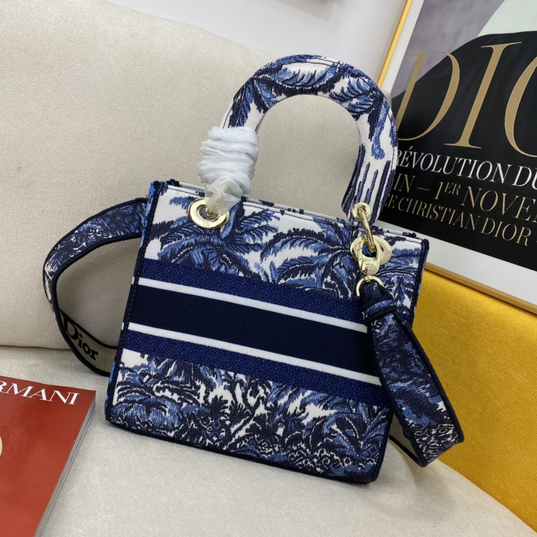 D*ior Top Bag 24*20*11cm