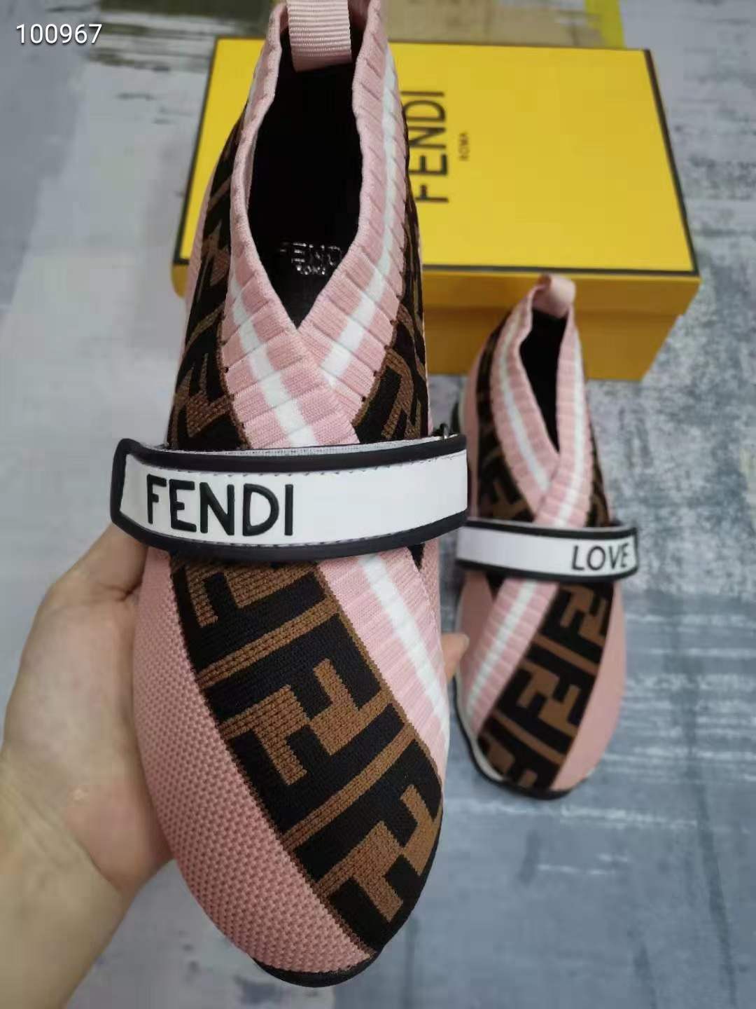 Men Women F*endi Top Sneaker