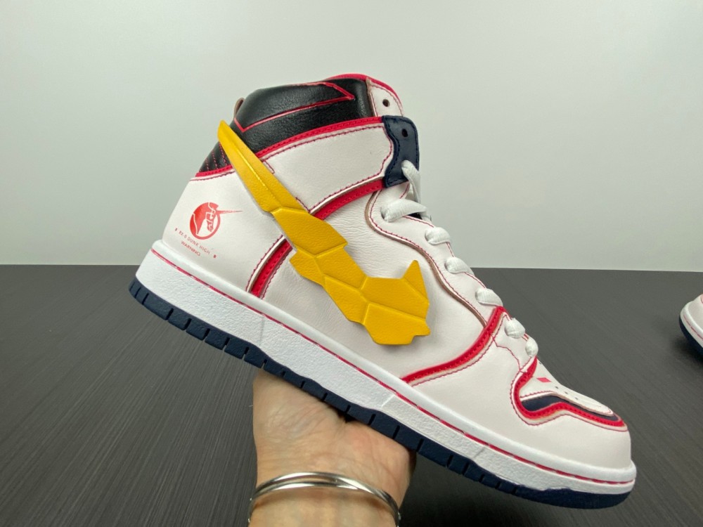 from Gundam x Nike SB Dunk High DH7717-100