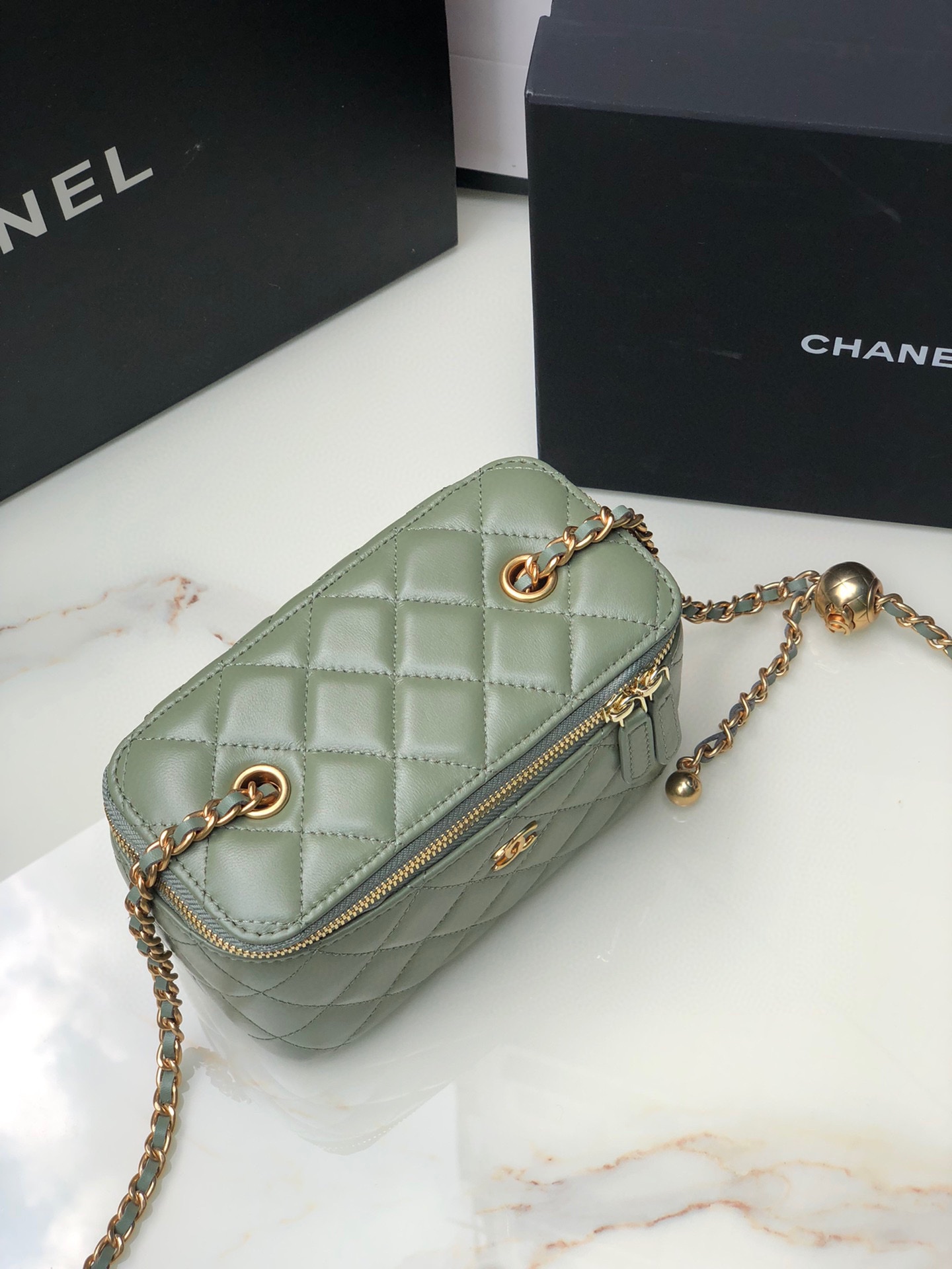 C*hanel Top Bag 17*9.5*8CM