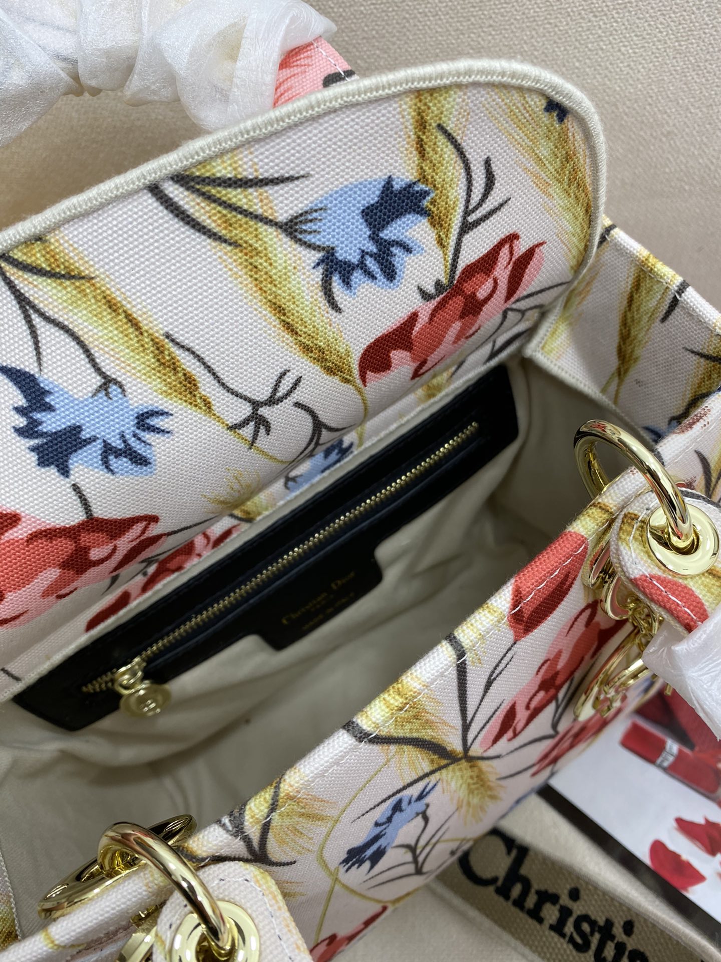 D*ior Top Bag 24*20*11cm