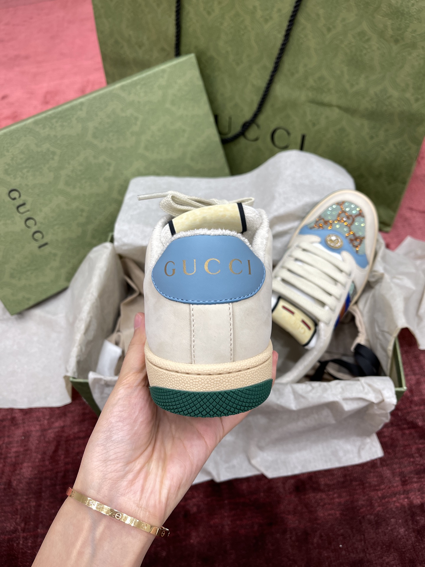 Men Women G*ucci Top Sneaker