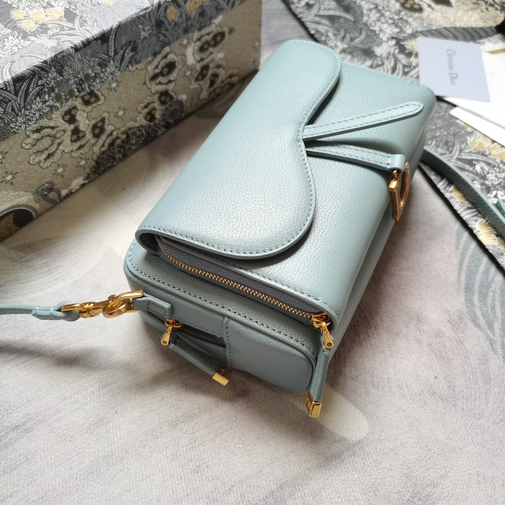 D*ior Bag Top Quality 19*10.5*5CM