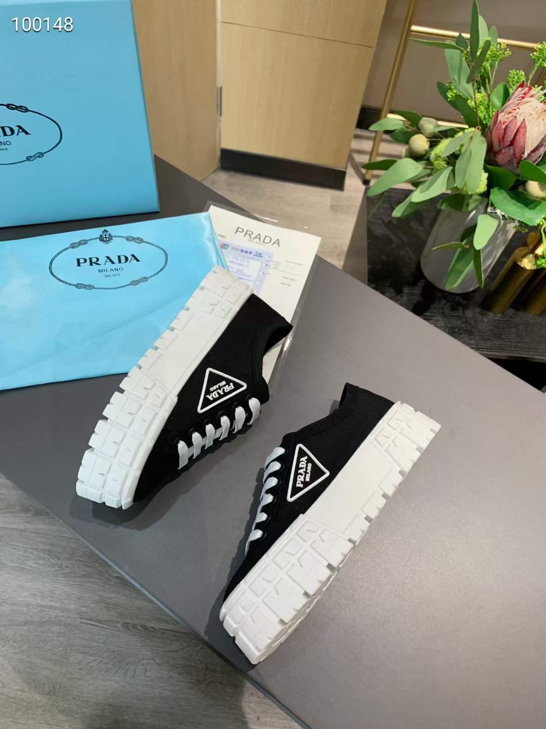 Women P*rada Top Sneaker