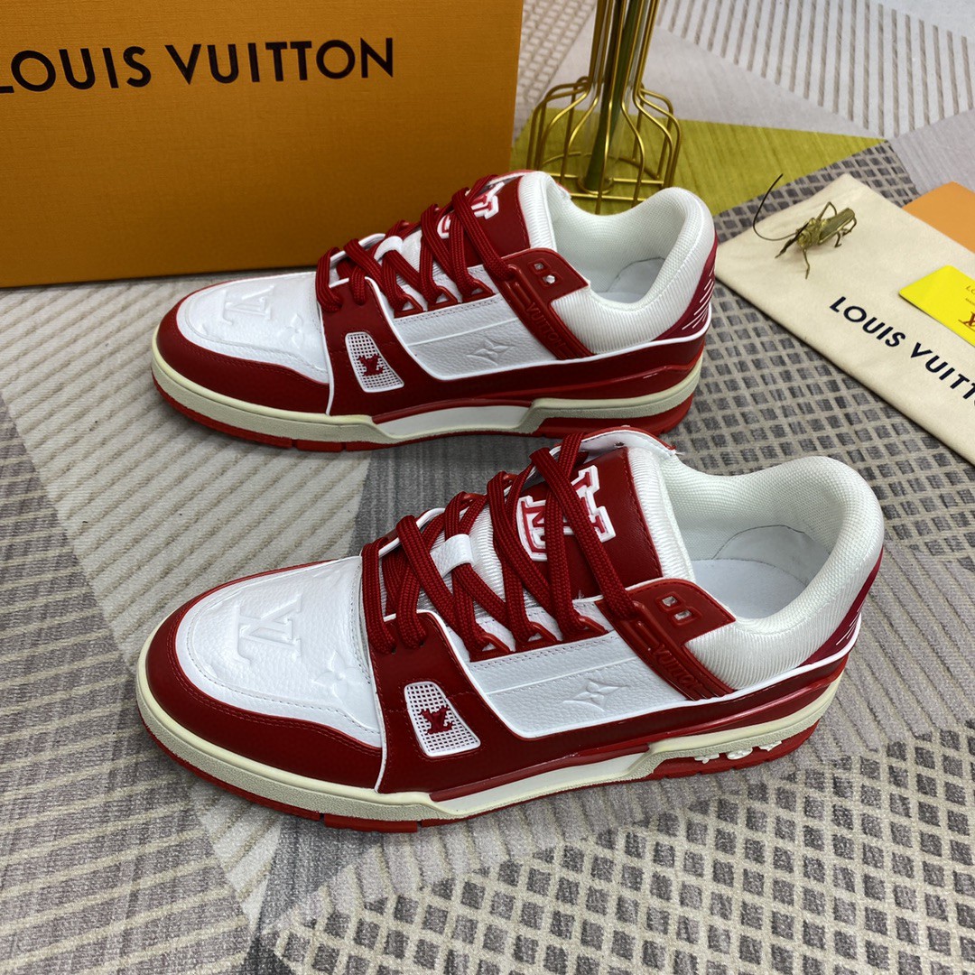 Men L*ouis V*uitton Top Sneakers