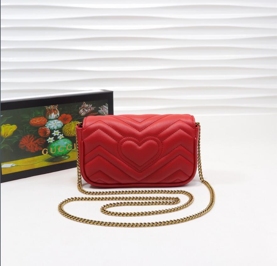 G*ucci Top Bag 16.5*10.2*5.1cm