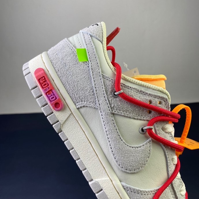 from O*ff-W*hite x Nike Dunk Low