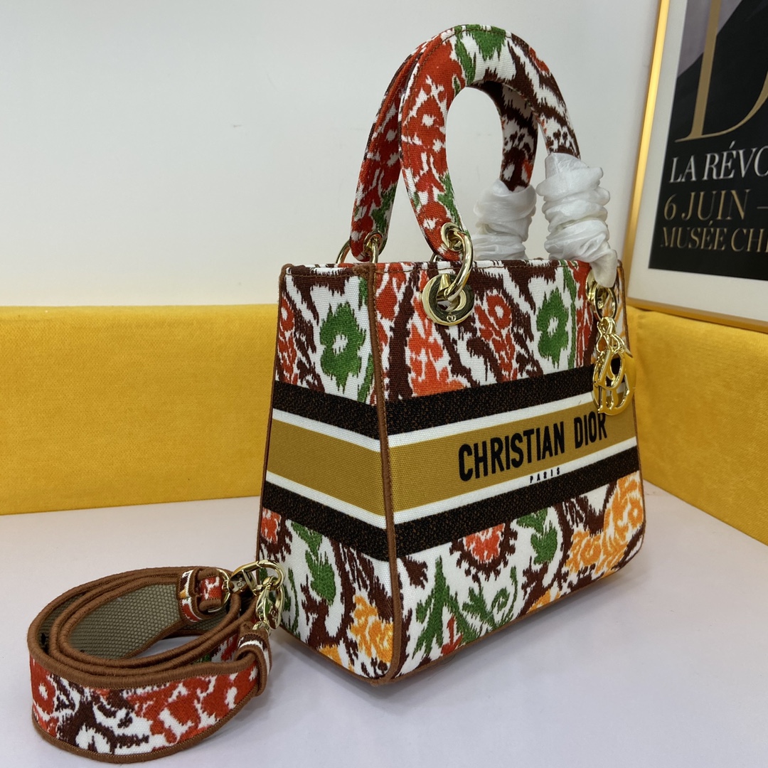 D*ior Top Bag 24*20*11cm