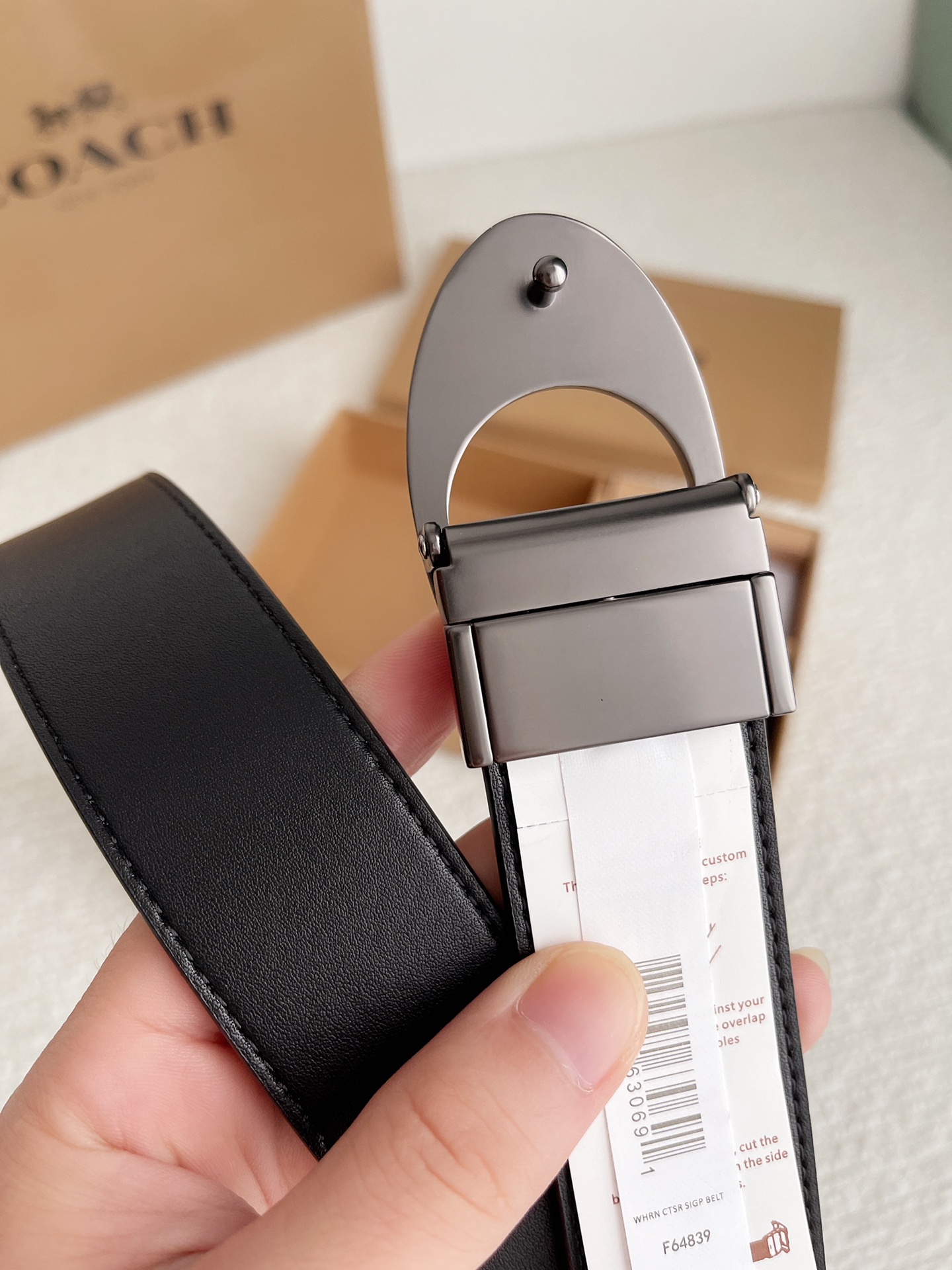 C*oach Belts Top Quality 37MM