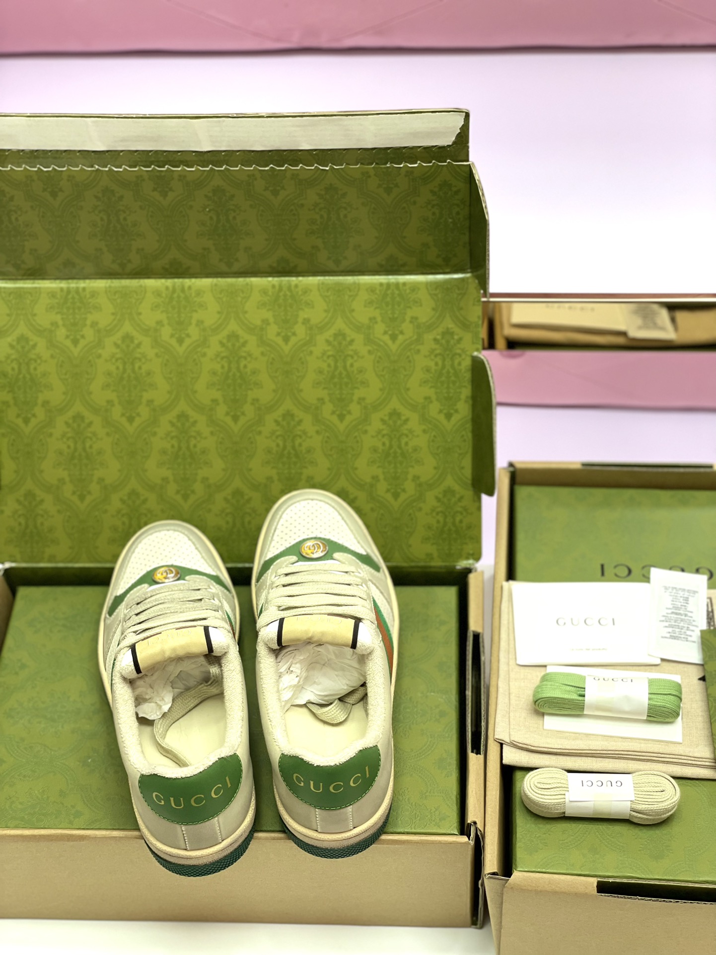 Men Women G*ucci Top Sneaker