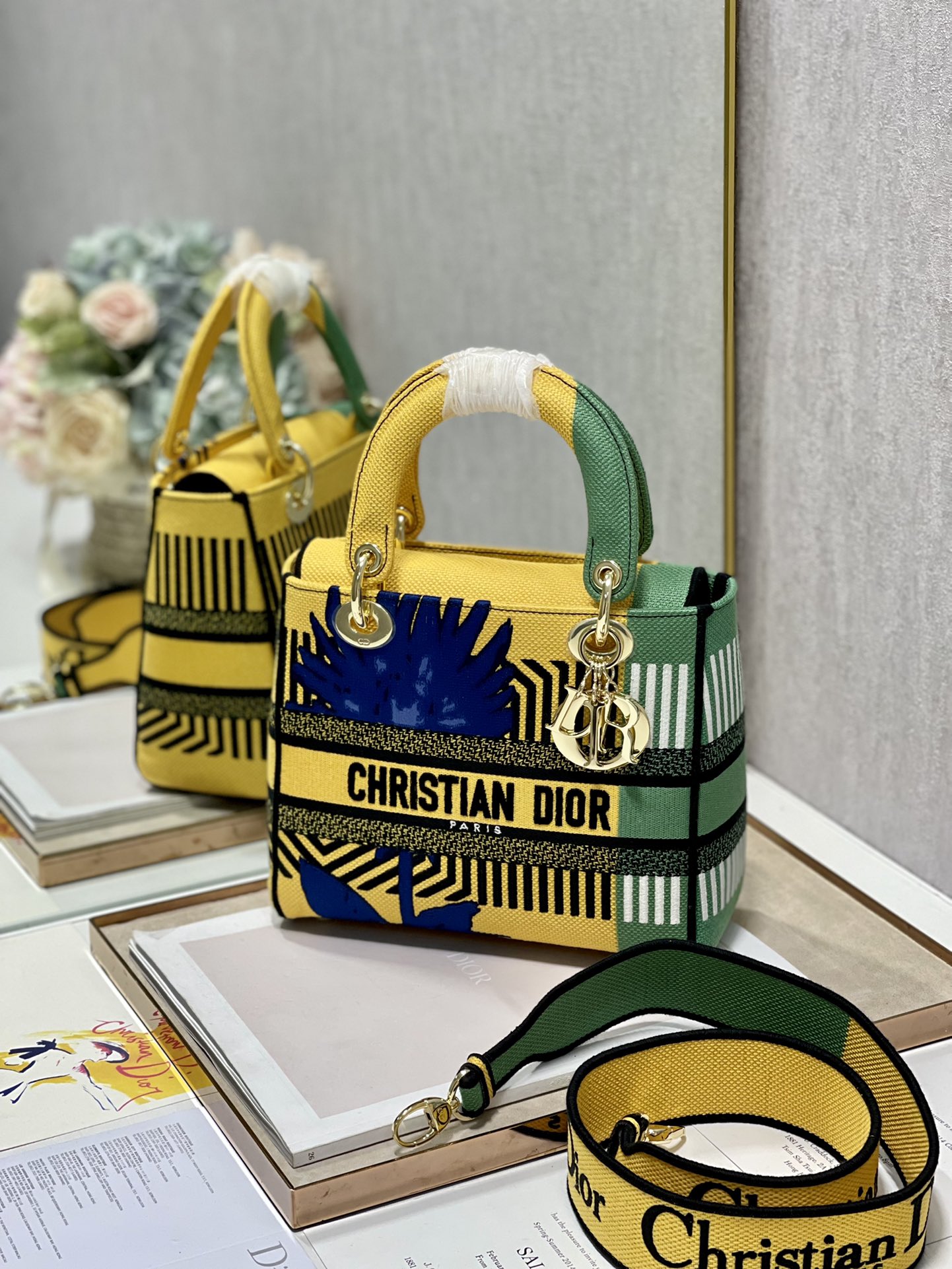 D*ior Bag Top Quality 24*20*11CM