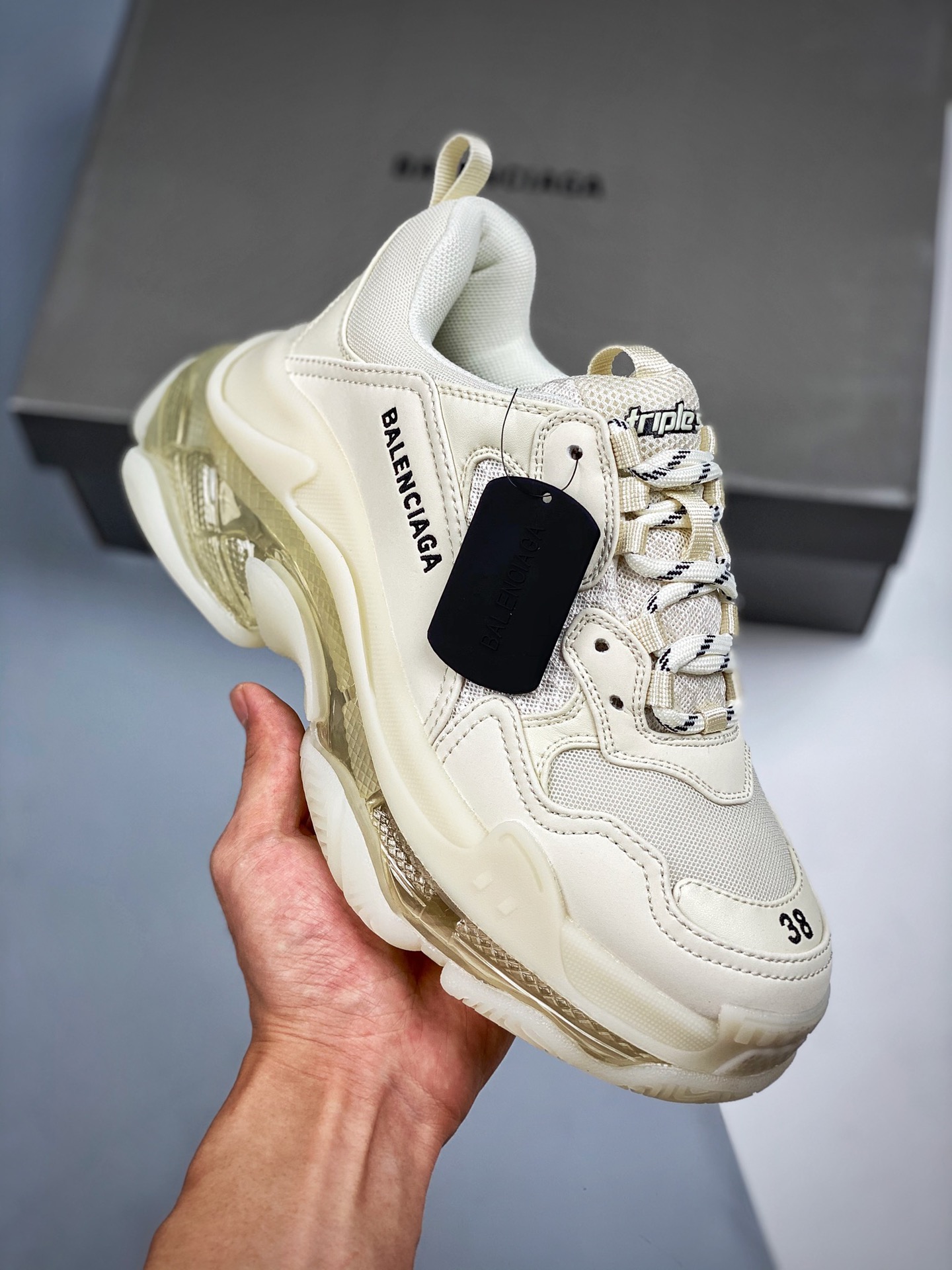 Men Women B*alenciaga Top Sneakers