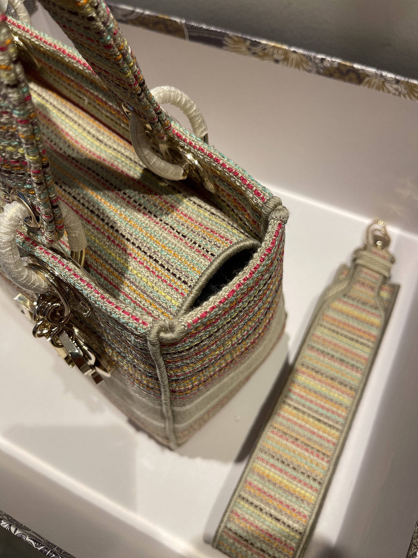 D*ior Top Bag 24*20*11cm