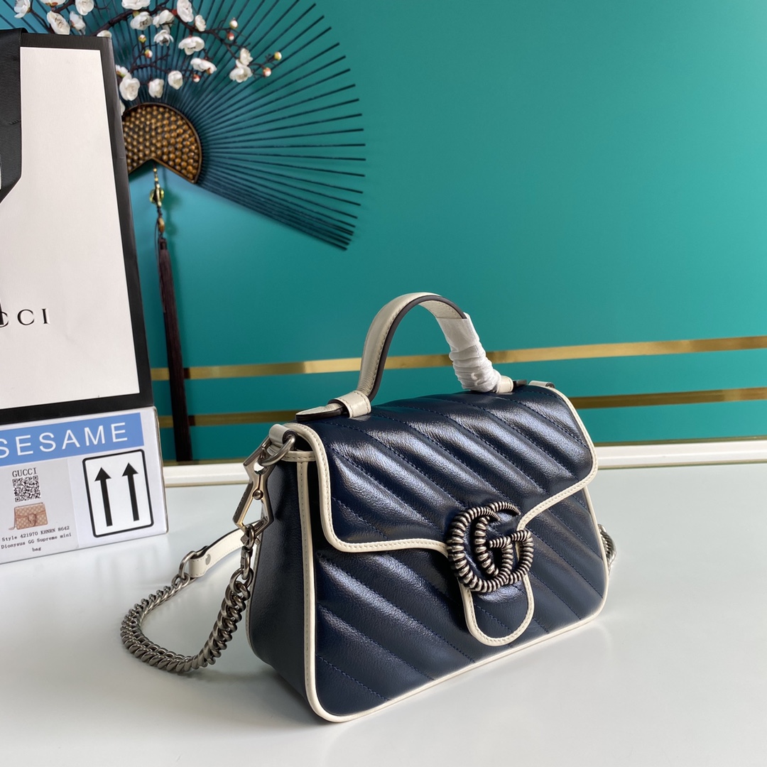 G*ucci Bag Top Quality 21*15.5*8cm