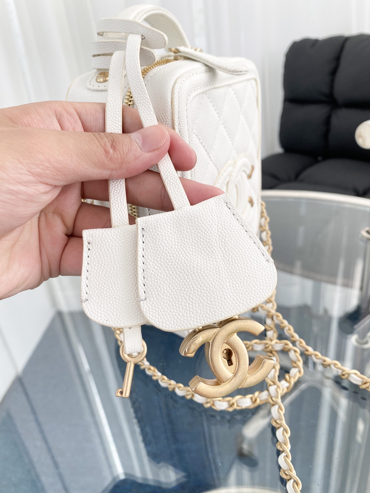 C*hanel Bag Top Quality 17*13*7*cm