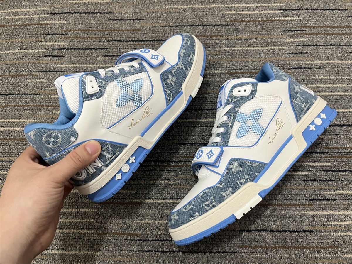 Men L*ouis V*uitton Top Sneakers