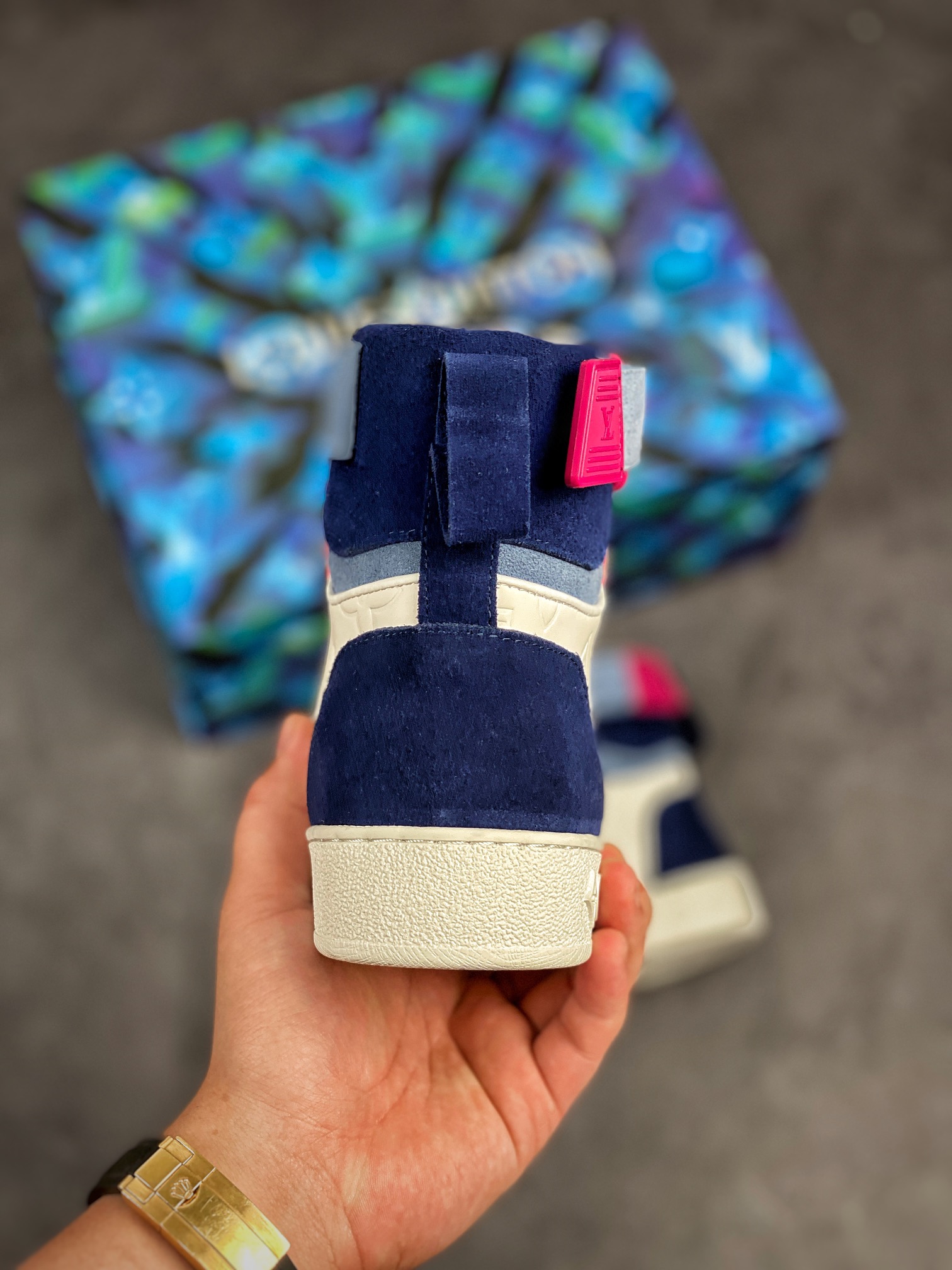 Men L*ouis V*uitton Top Sneaker