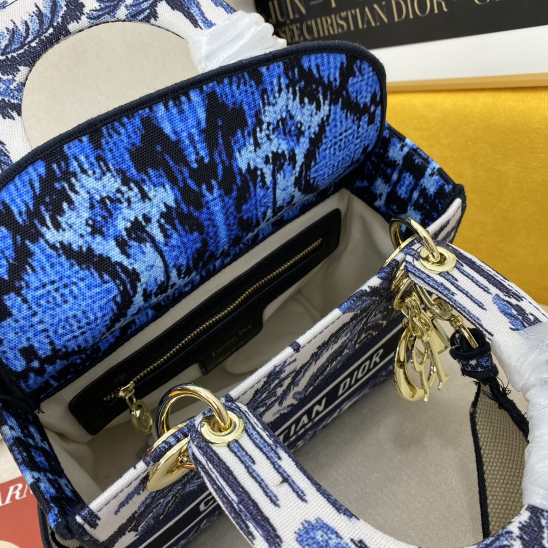 D*ior Top Bag 24*20*11cm