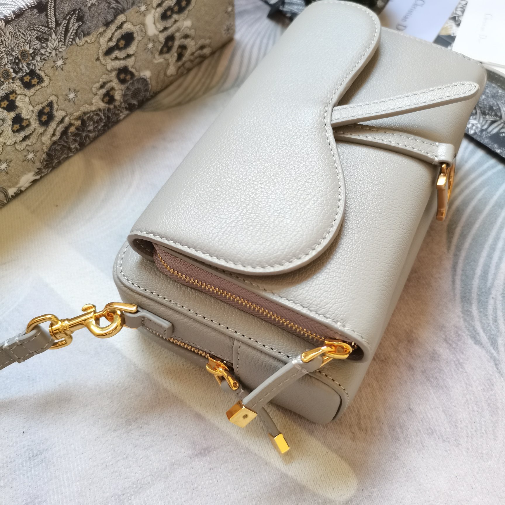 D*ior Bag Top Quality 19*10.5*5CM