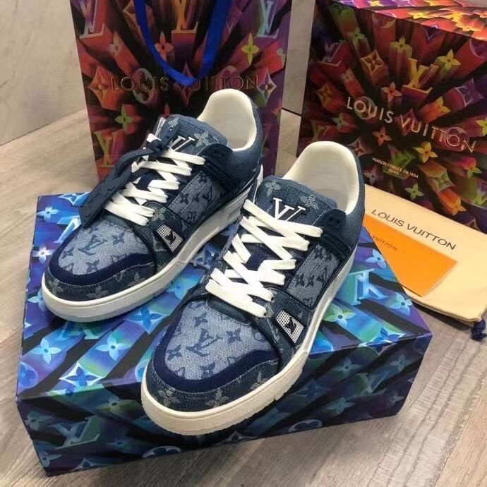 Men L*ouis V*uitton Top Sneaker