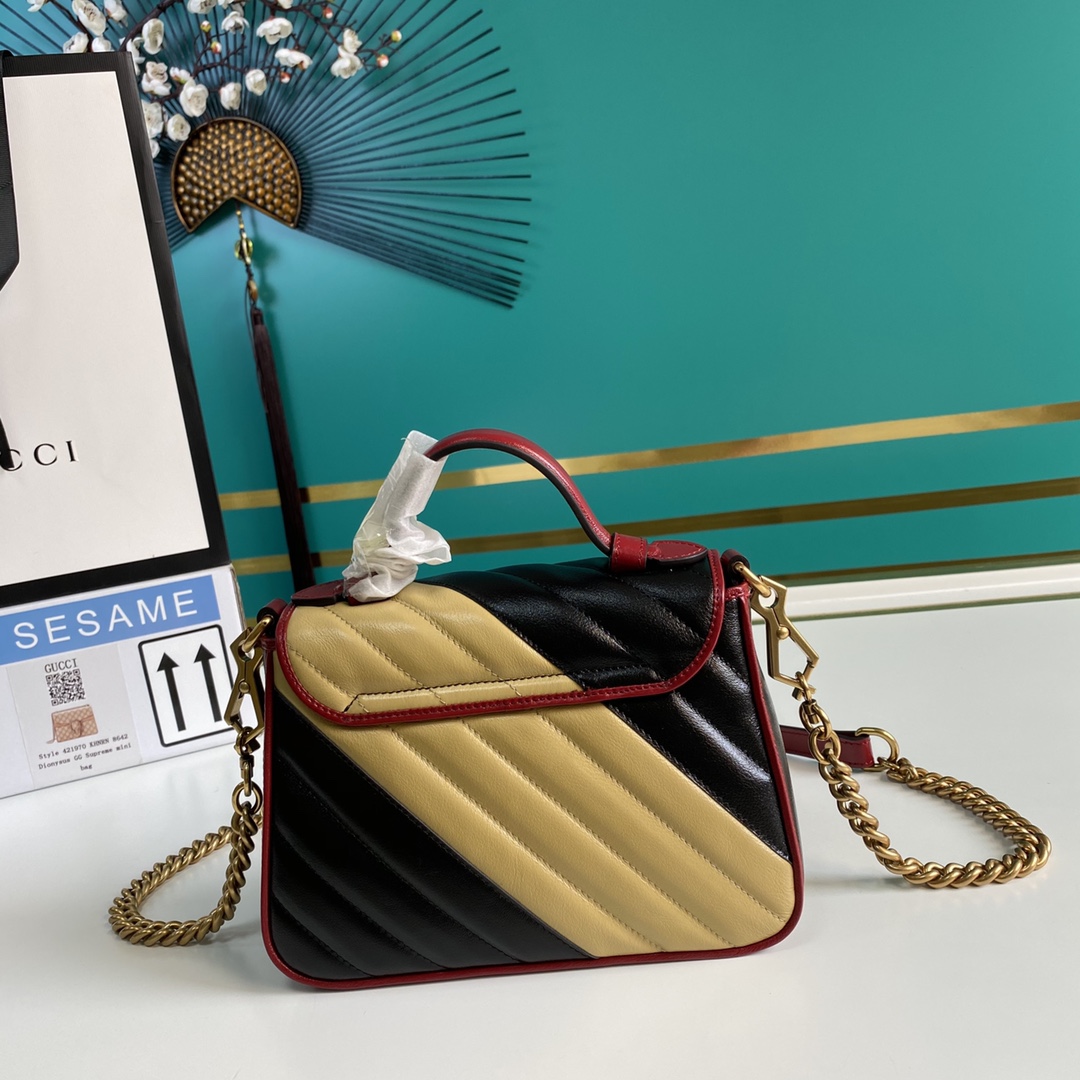 G*ucci Bag Top Quality 21*15.5*8cm