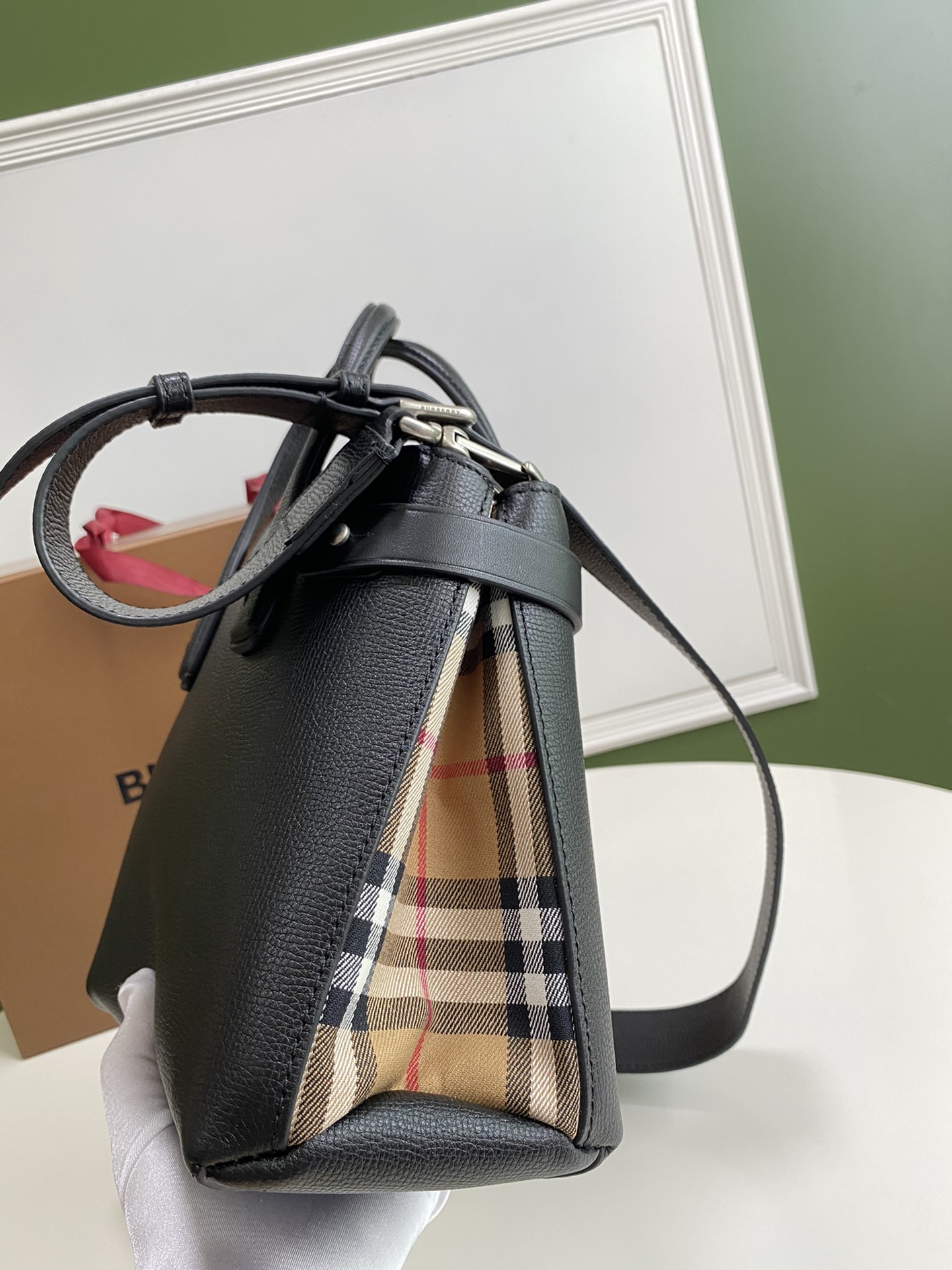 B*urberry Bag Top Quality 26*12*19cm