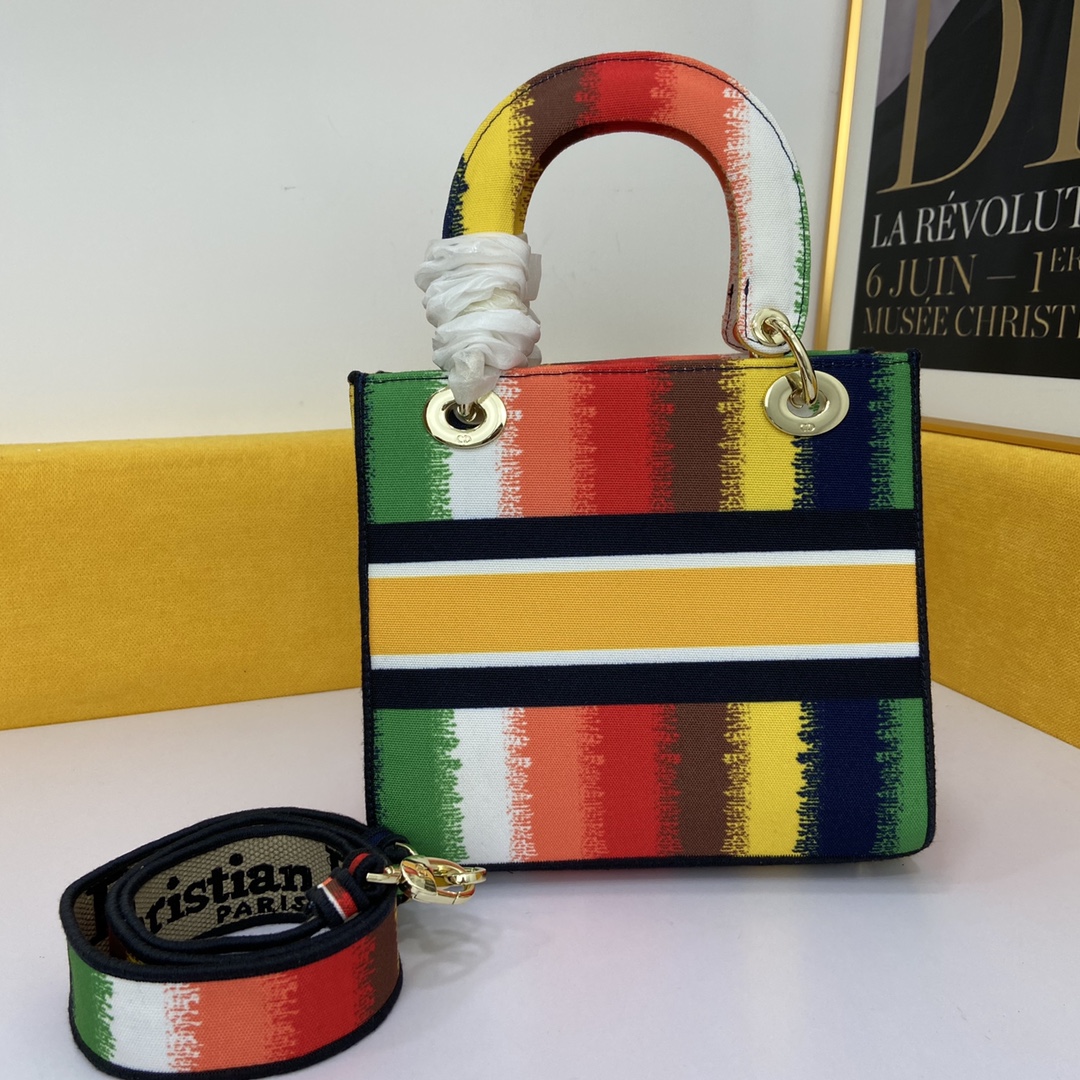 D*ior Top Bag 24*20*11cm