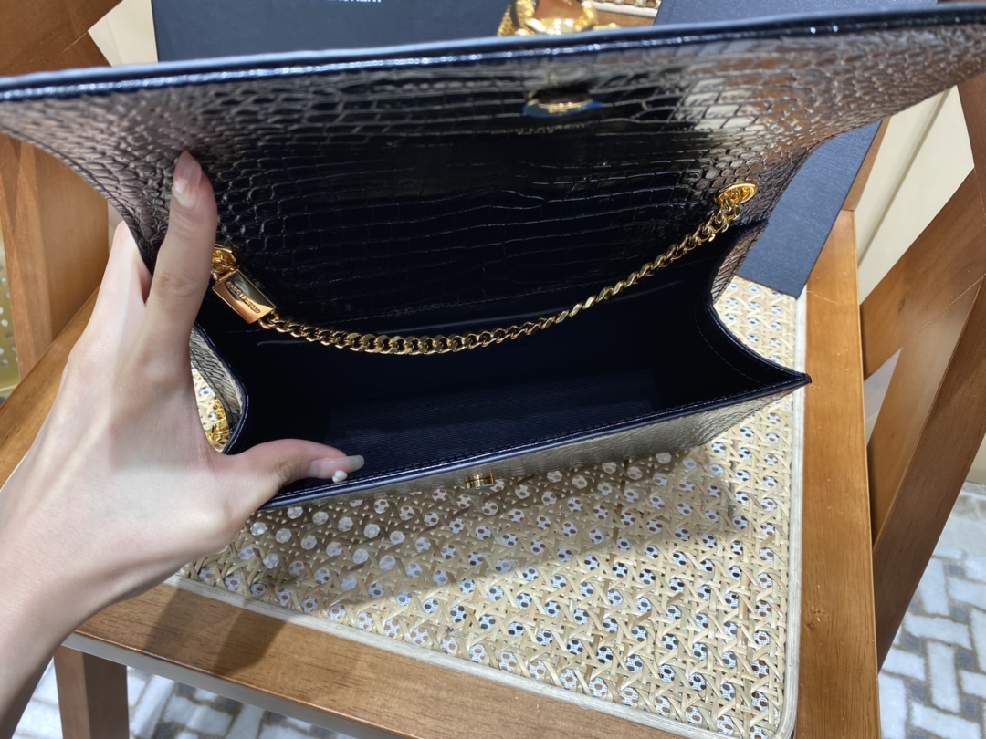 Y*SL Bag Top Quality 24*14.5*5.5 cm