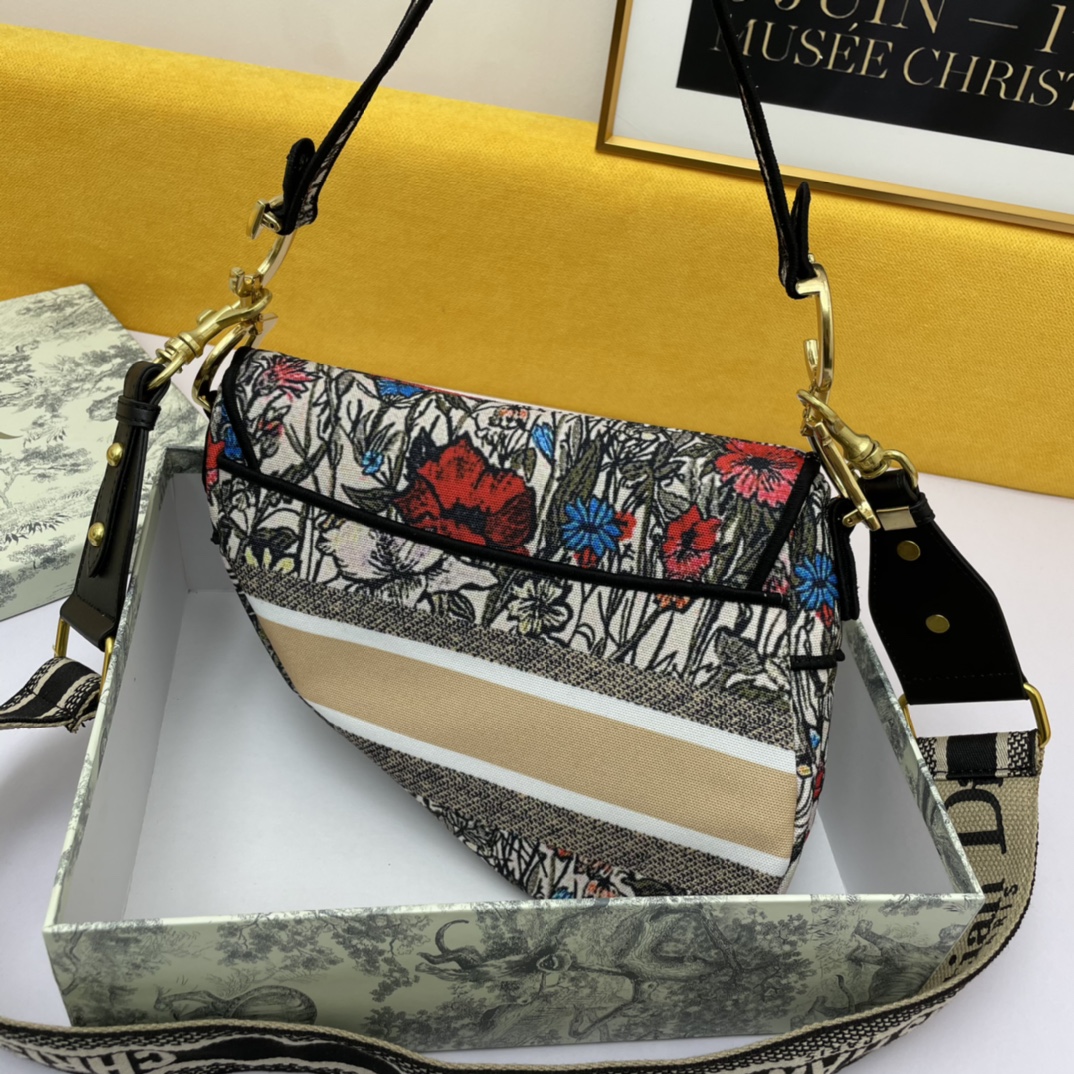 D*ior Top Bag 24*6*18cm