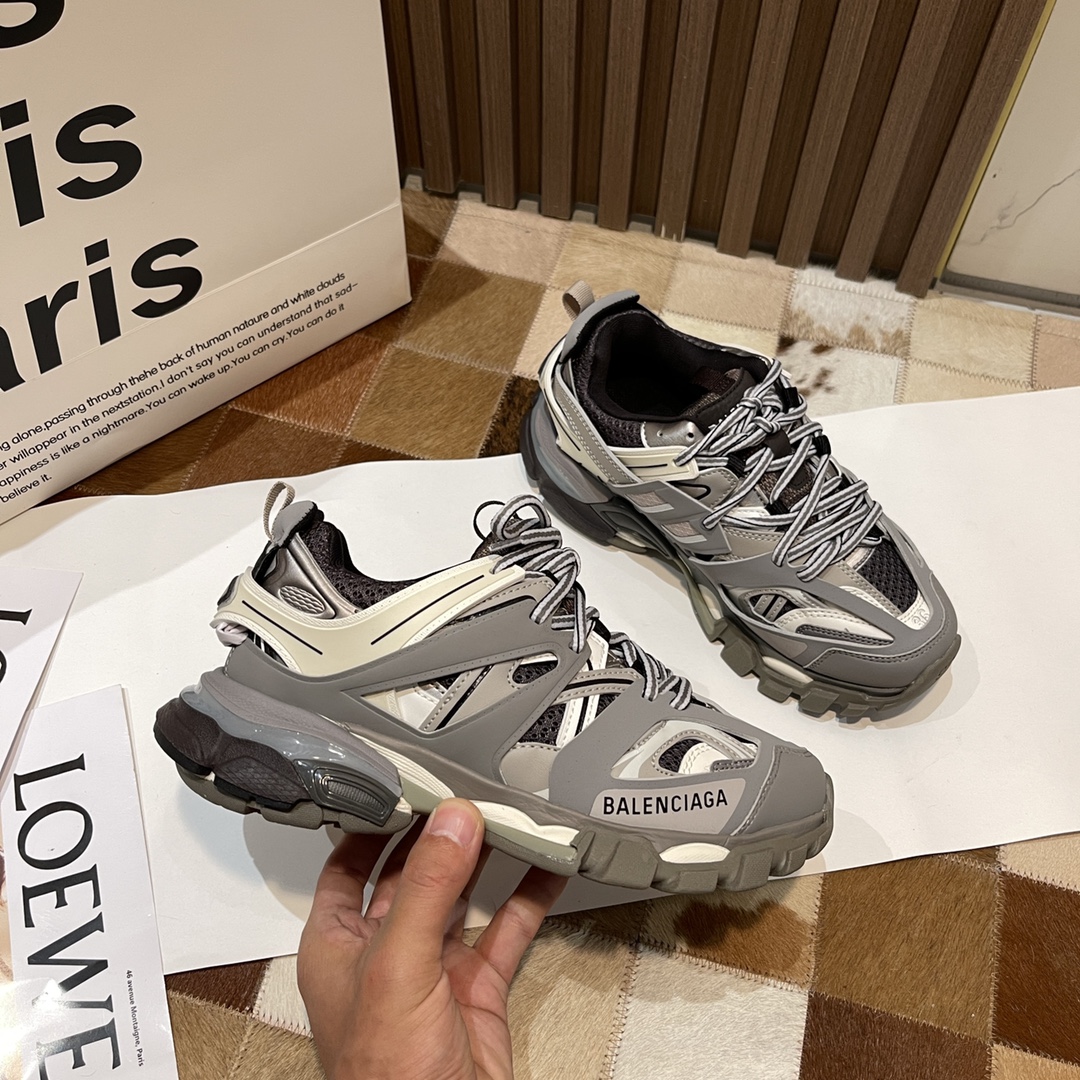 Men Women B*alenciaga Top Sneakers