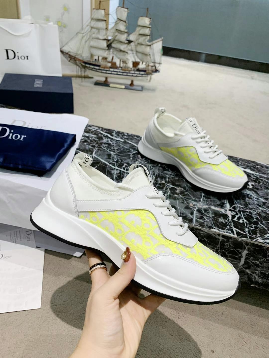 Men Women D*ior Top Sneaker