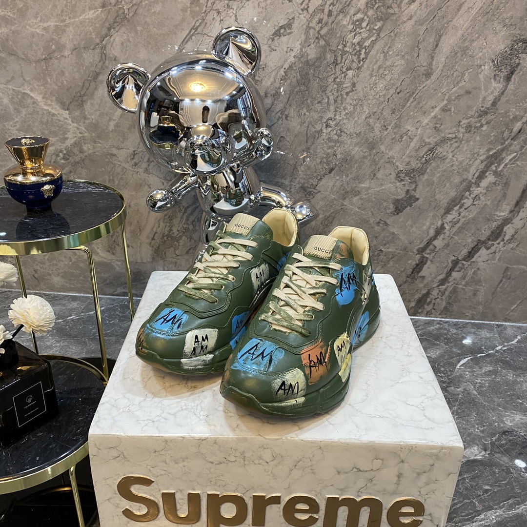 Men Women G*ucci Top Sneaker