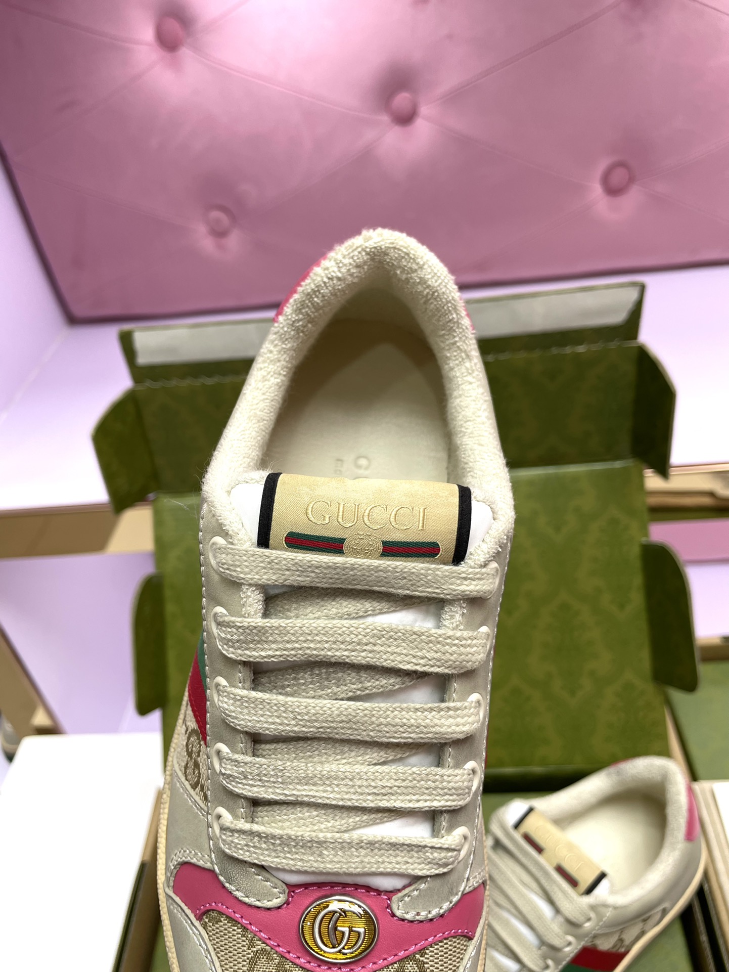 Men Women G*ucci Top Sneaker