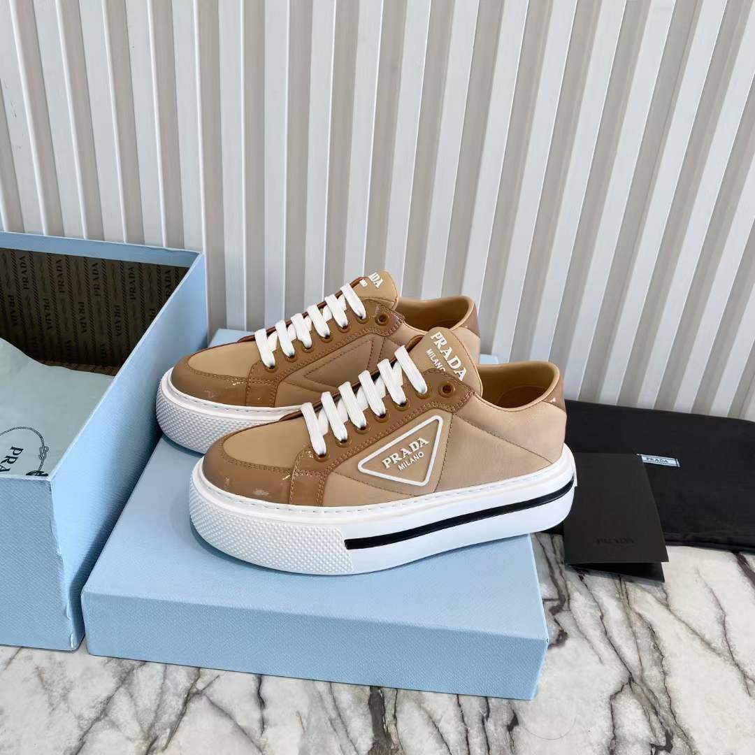 Women P*rada Top Sneakers