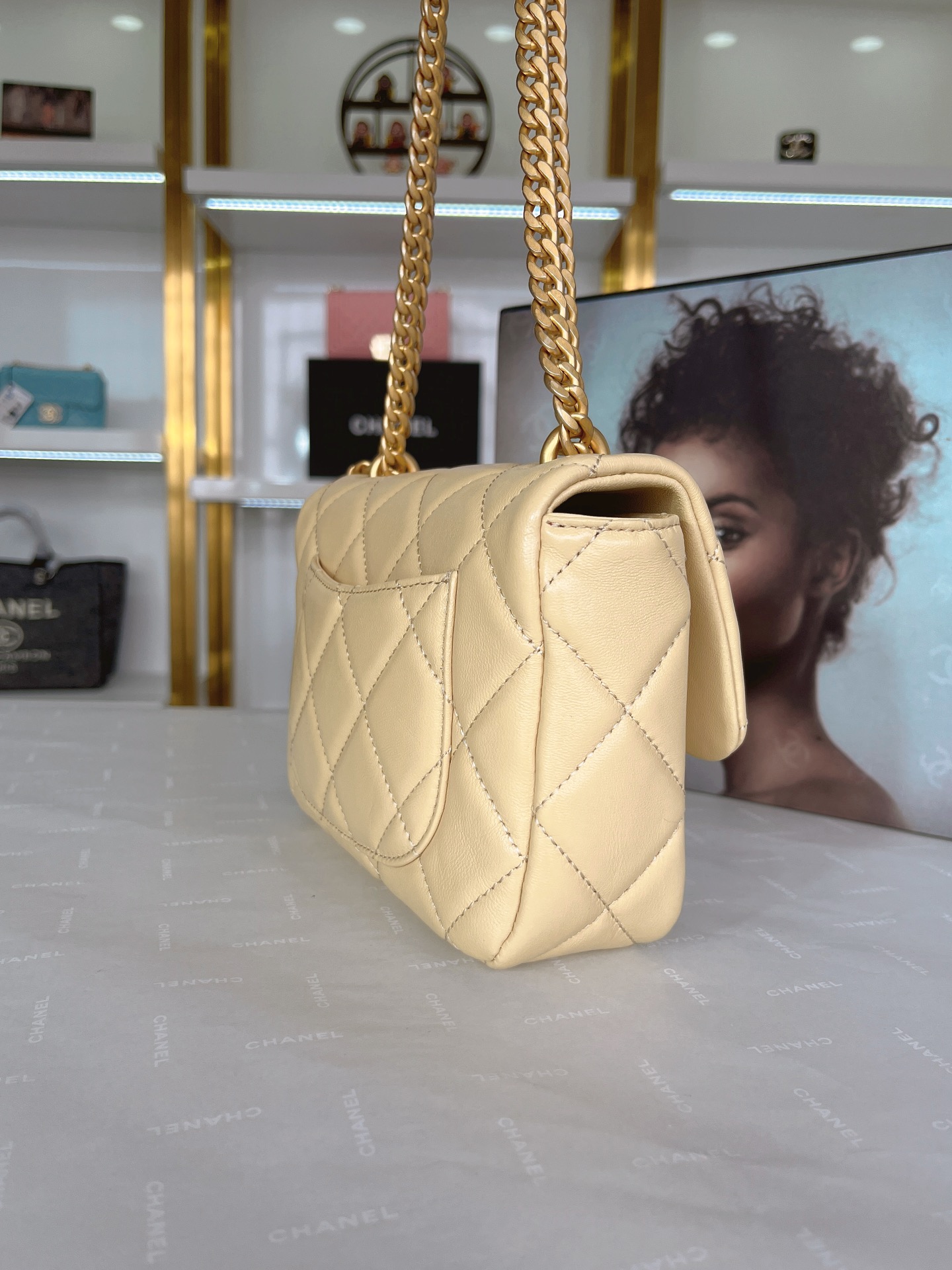 C*hanel Bag Top Quality 18.5*14*5*cm