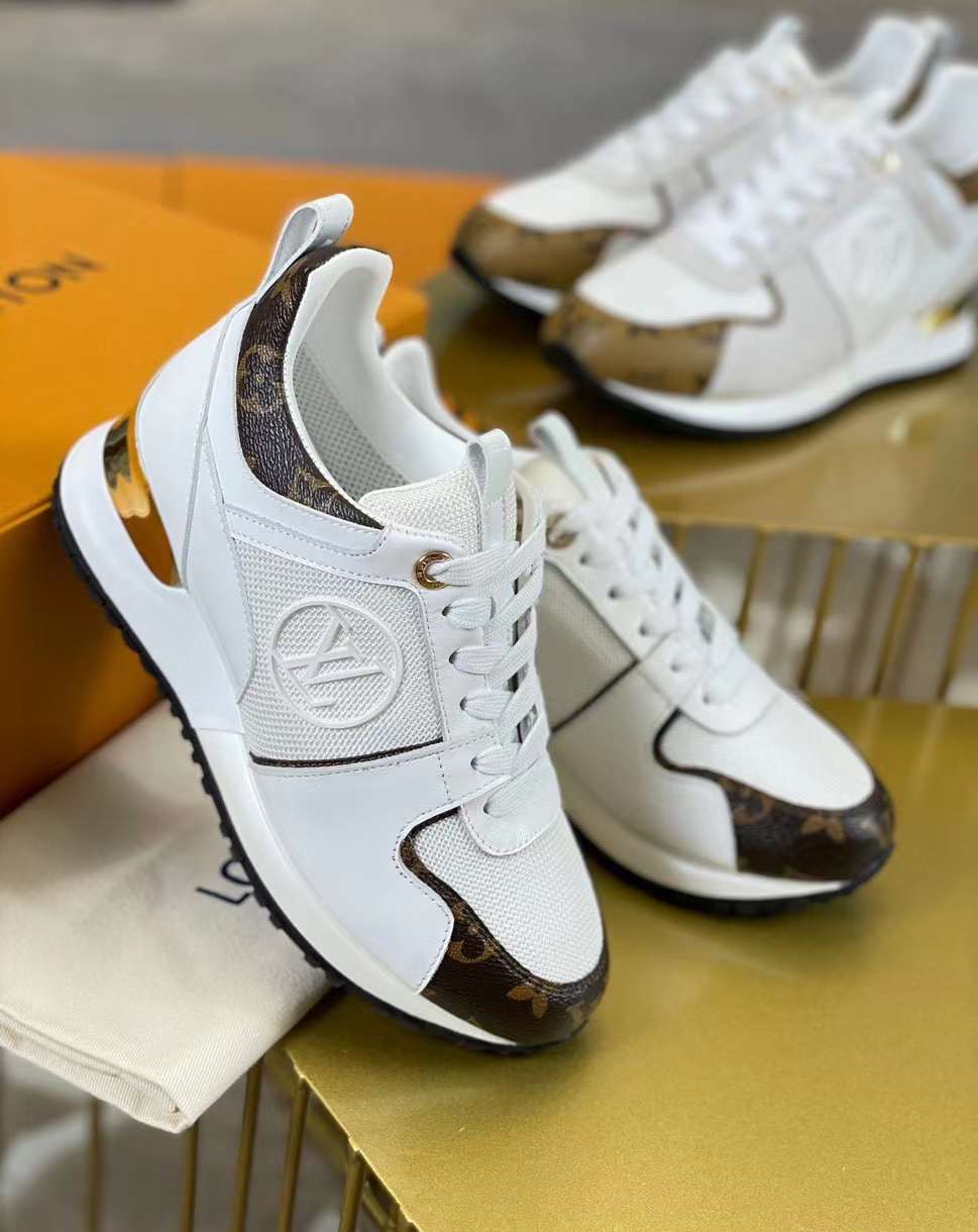 Women L*ouis V*uitton Run Away Top Sneaker