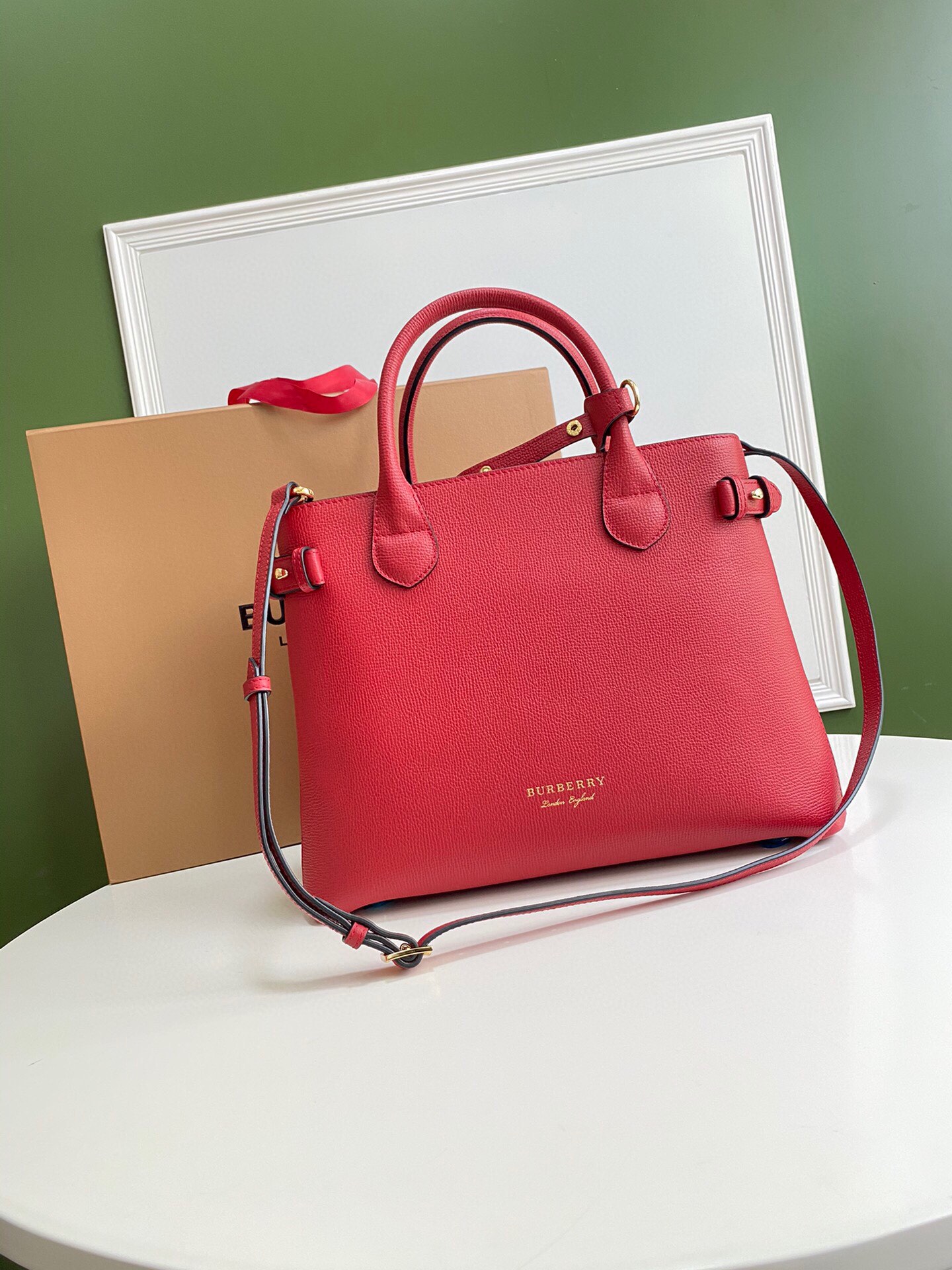 B*urberry Bag Top Quality 34 x 16 x 25cm