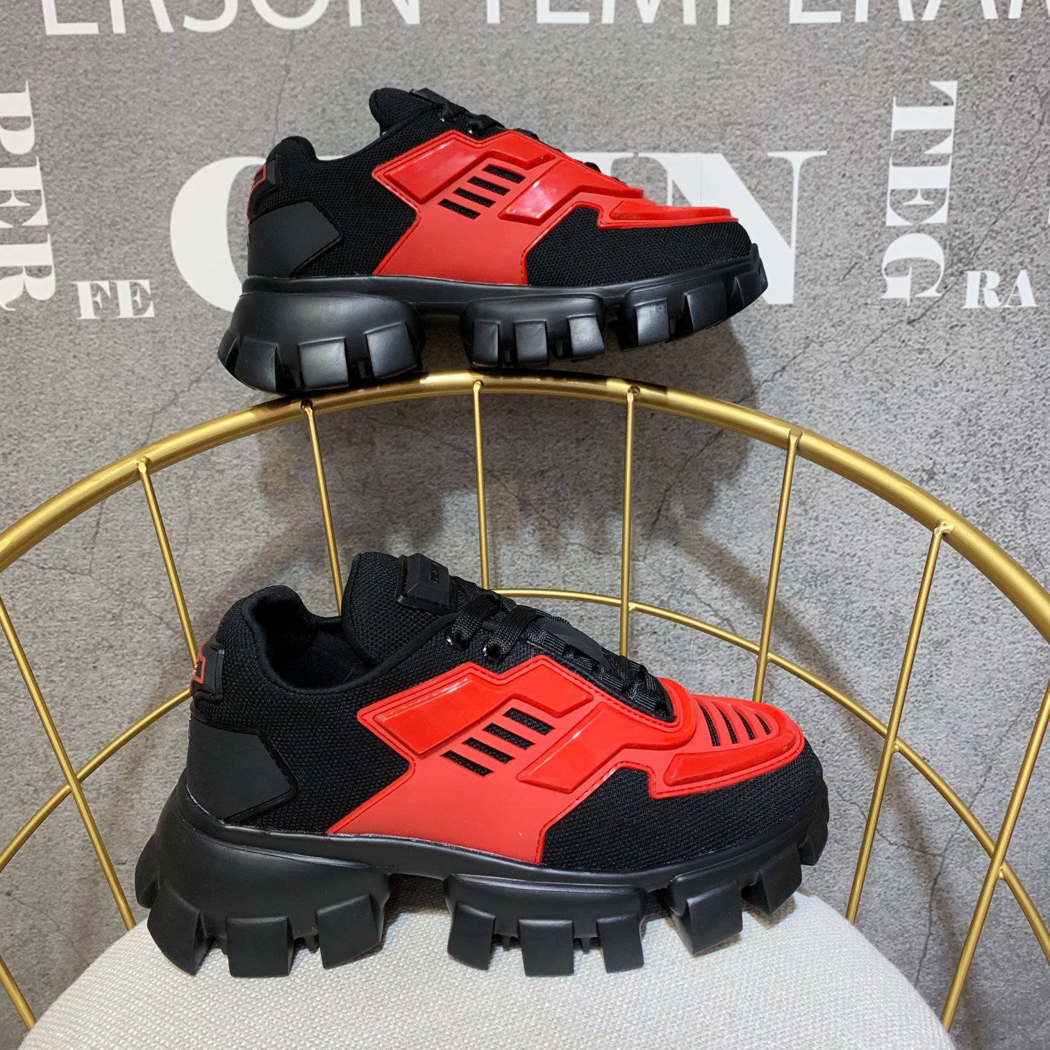 Men Women P*rada Top Sneaker