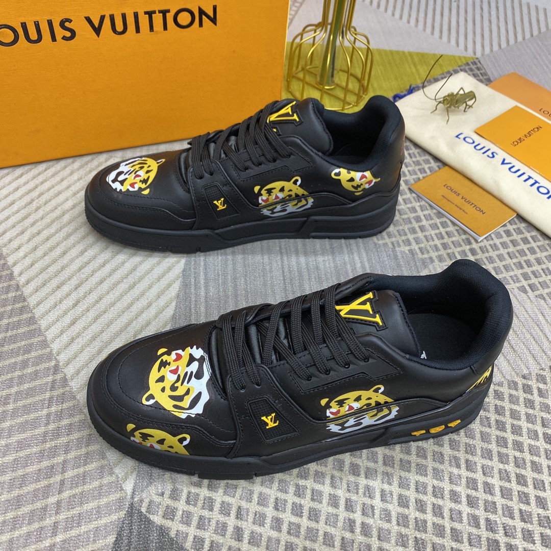 Men Women L*ouis V*uitton Top Sneakers