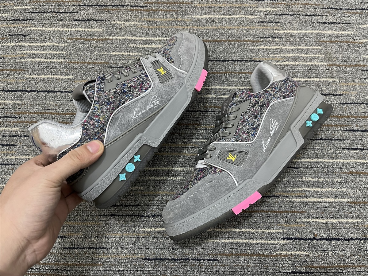 Men L*ouis V*uitton Top Sneakers