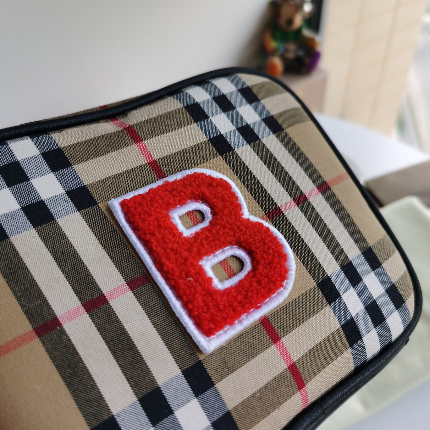 B*urberry Bag Top Quality 17*14*7cm