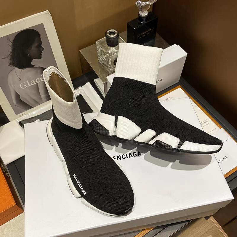 Men Women B*alenciaga Top Sneakers