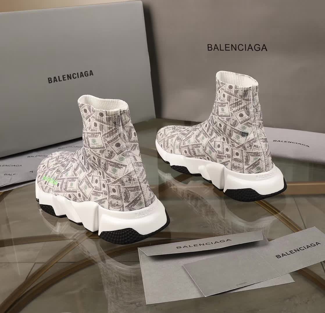 Men Women B*alenciaga Top Sneaker