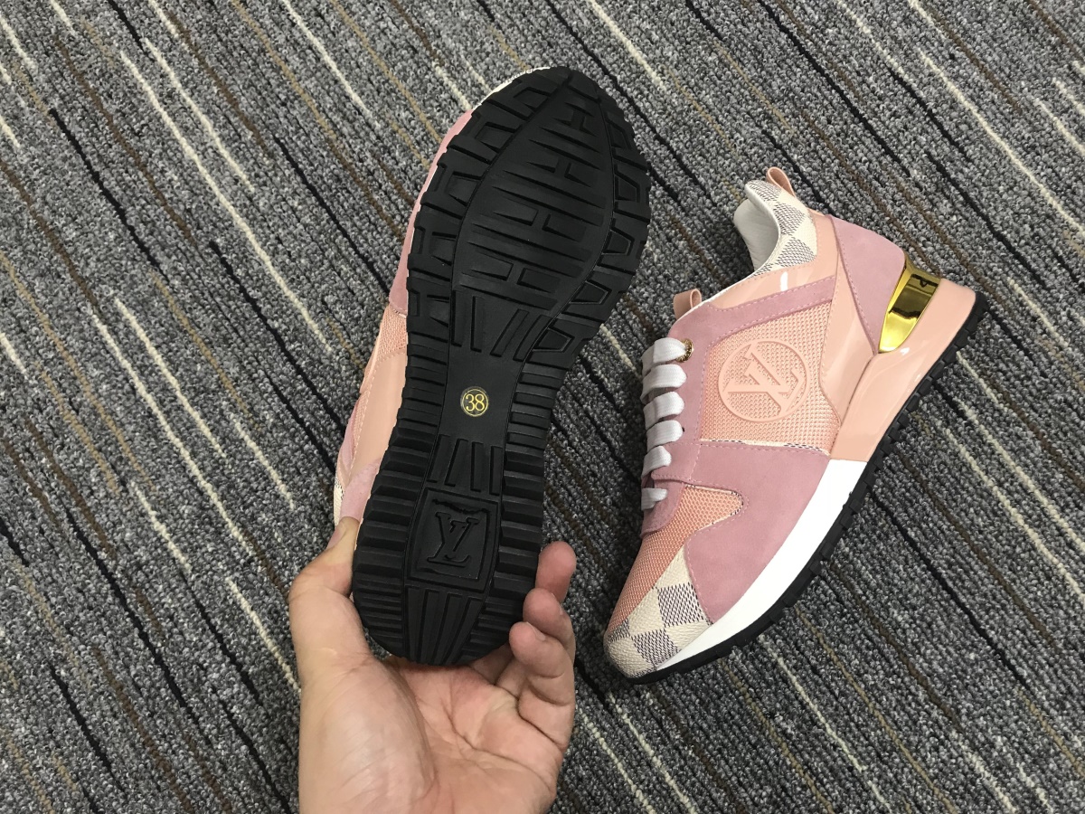 Women L*ouis V*uitton Run Away Top Sneaker