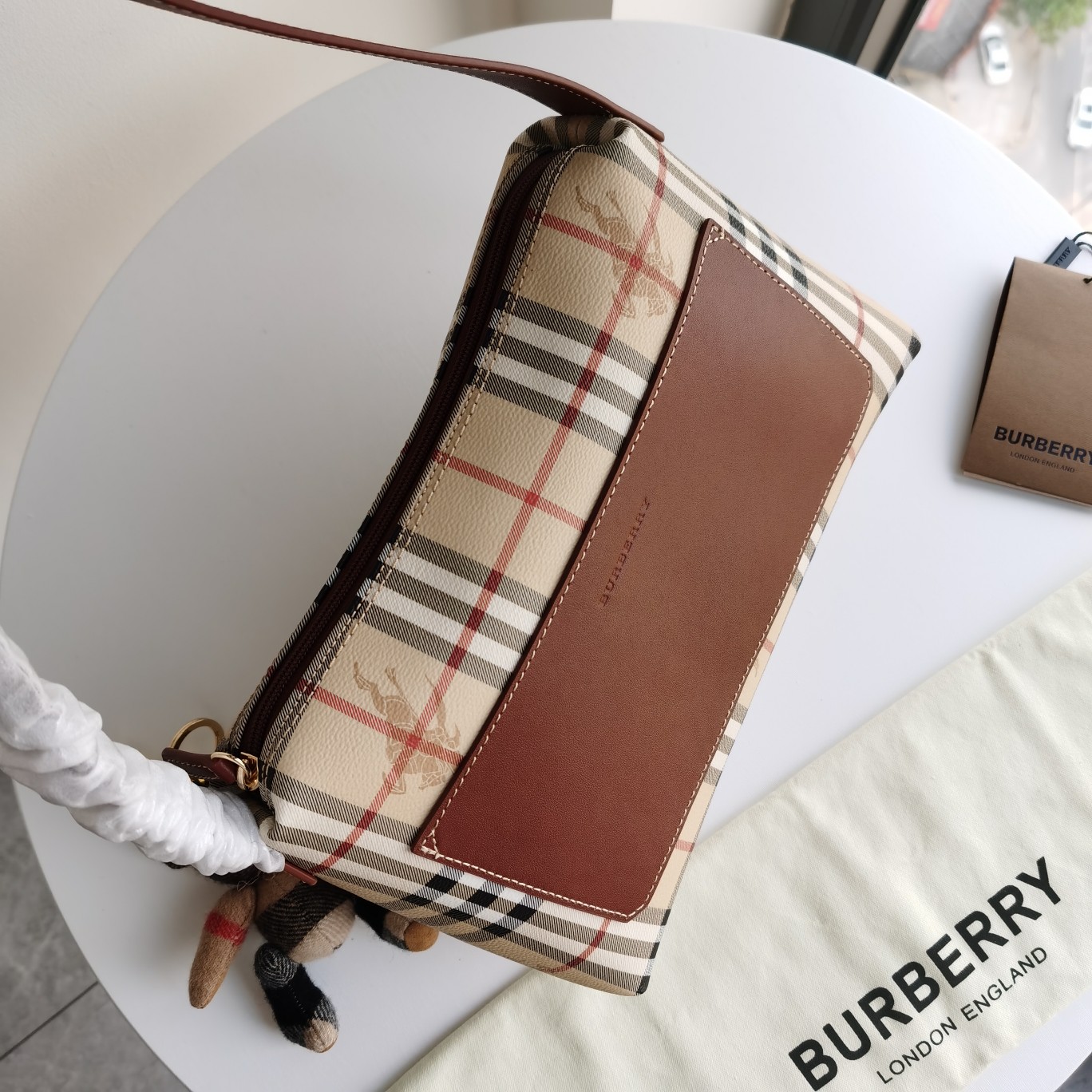 B*urberry Bag Top Quality 30*20*11.5cm
