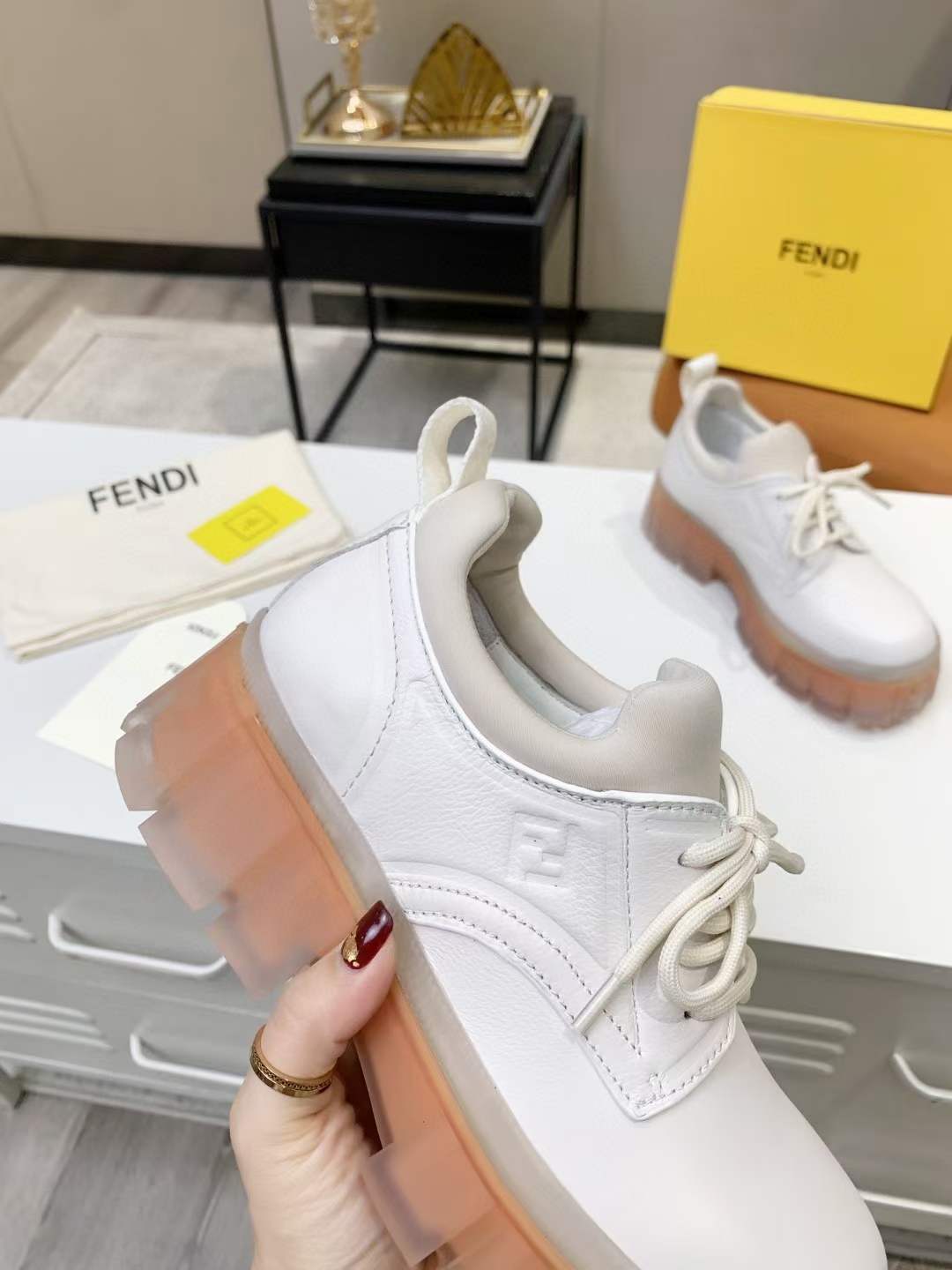 Women F*endi Top Sneakers