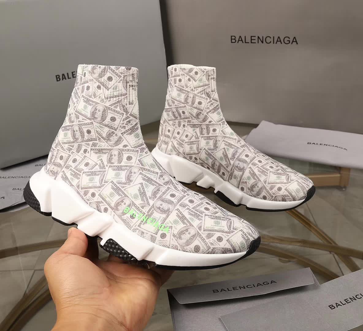 Men Women B*alenciaga Top Sneaker